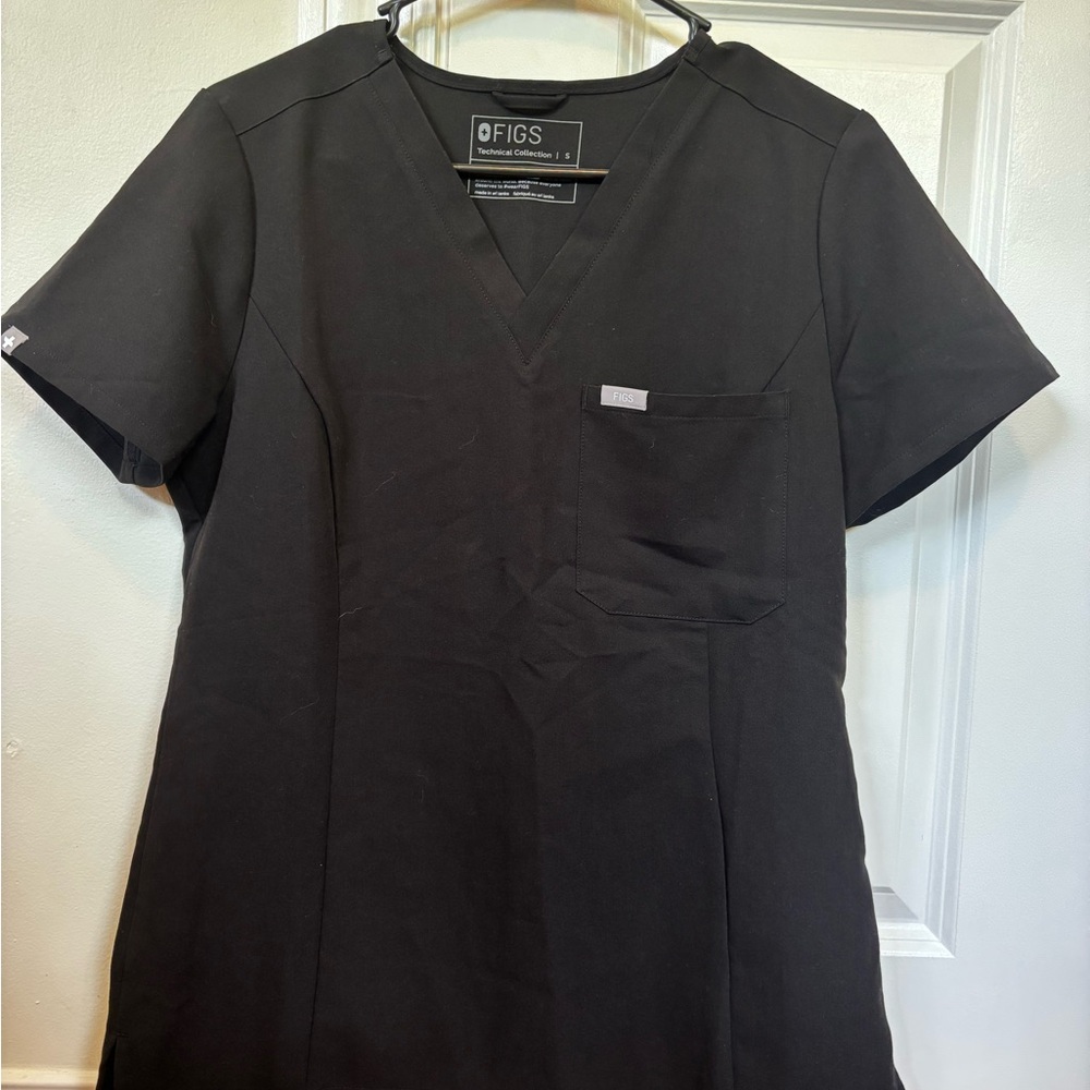 Figs black Technical Scrub Top